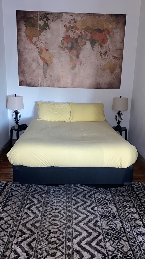 Desk, iron/ironing board, free WiFi, bed sheets