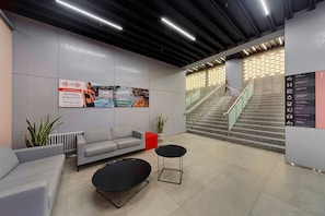 Interior entrance