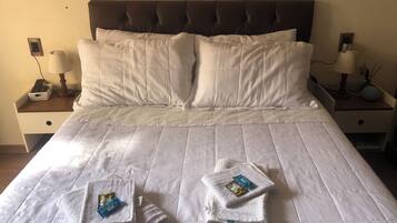 1 室のベッドルーム、アイロン / アイロン台、WiFi、ベッドシーツ