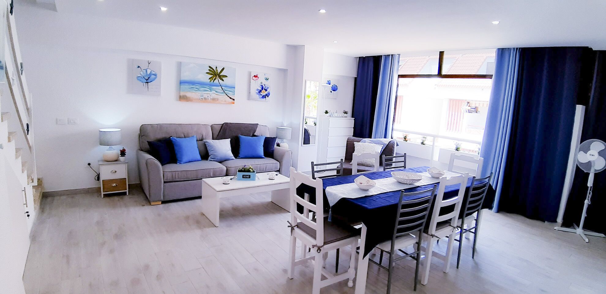 Playa de Las Americas, cool apartment for 7 pax