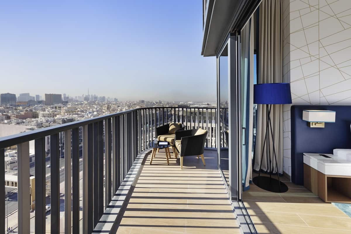 Chambre, 1 chambre, vue ville