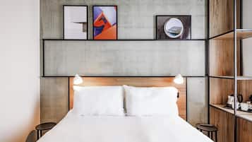 Habitación doble estándar, baño en la habitación | Escritorio, espacio para trabajar con laptop y insonorización
