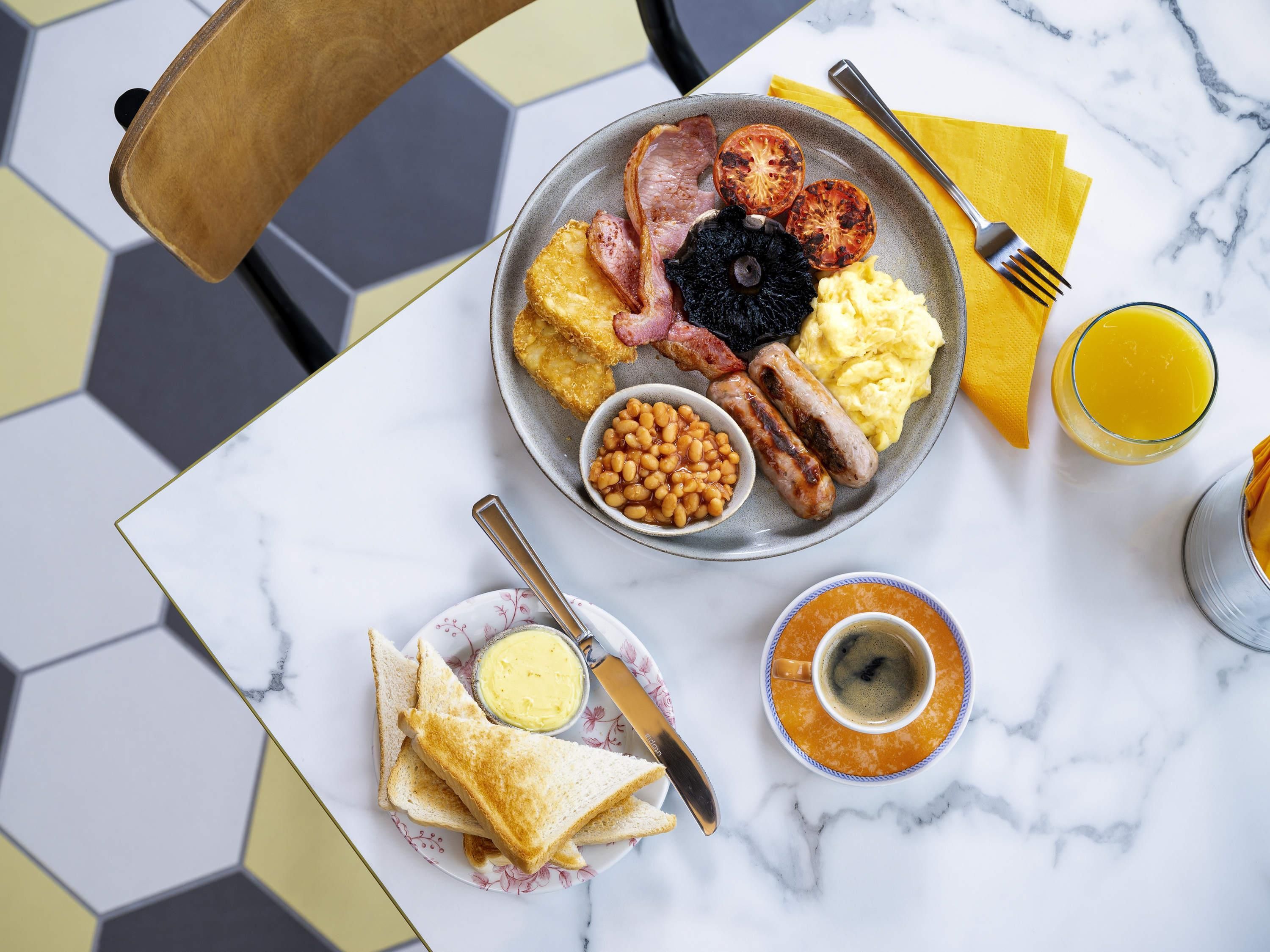 Komplett frokost mot et tillegg på hverdagene