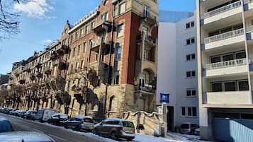 Façade de l’hébergement