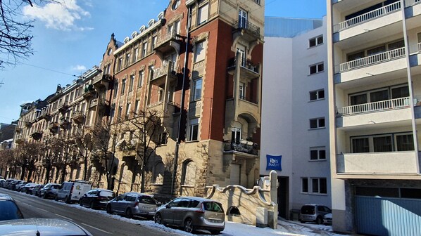 Façade de l’hébergement