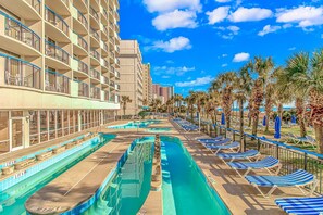 Indoor pool - Fully Renovated King Suite!  Perfect For 2 Guests!  Private Balcony (Myrtle Beach)