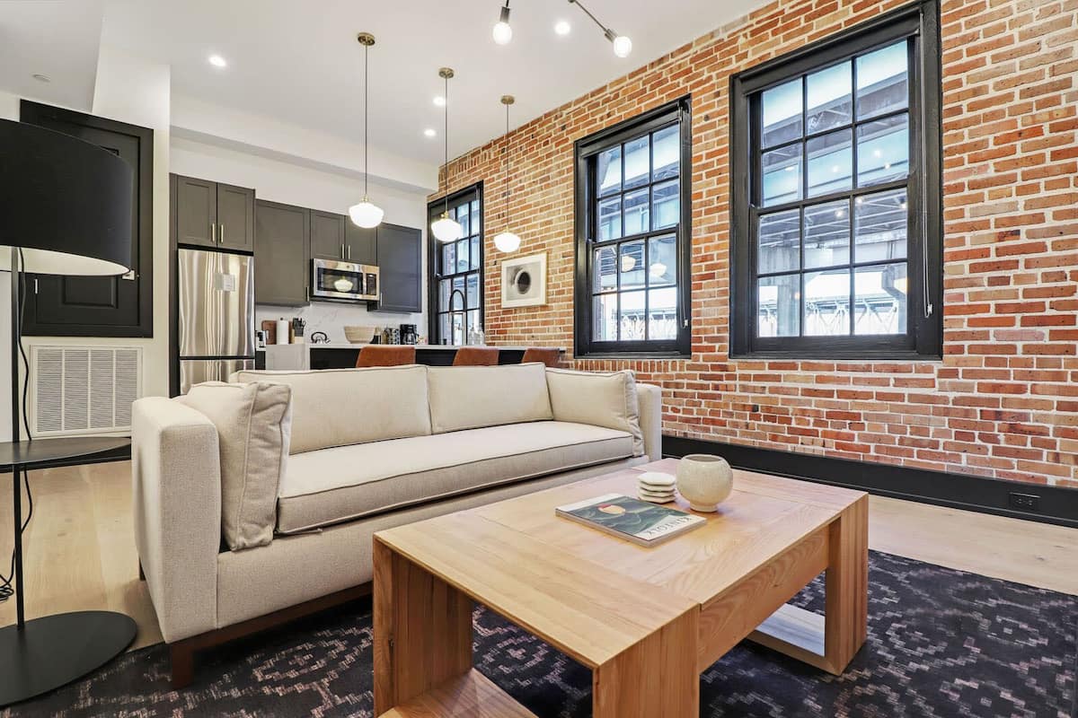 1 Bedroom | Living area | 42-inch Smart TV with digital channels, TV, Netflix