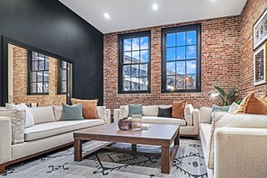 The Bach Suite | Living area | 42-inch Smart TV with digital channels, TV, Netflix