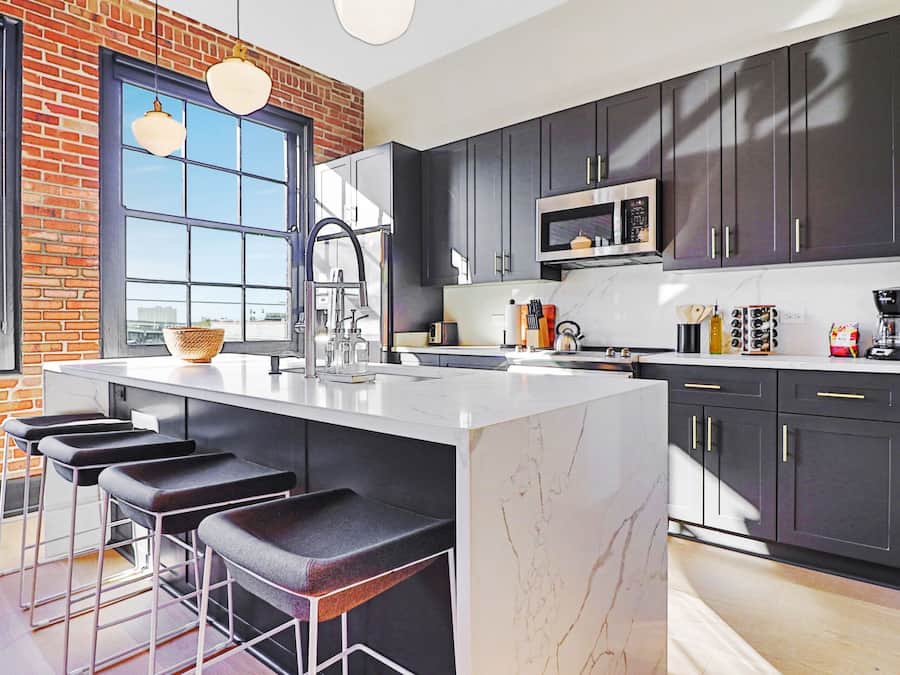 Leilighet – deluxe, 4 soverom | Eget kjøkken | Mikrobølgeovn og kaffetrakter/tekoker