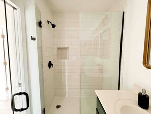 Hair dryer, towels
