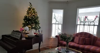 Downtown GR apartment on Medical Mile, covered front porch cross from Coit Park