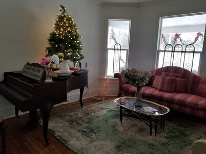 Downtown GR apartment on Medical Mile, covered front porch cross from  Coit Park