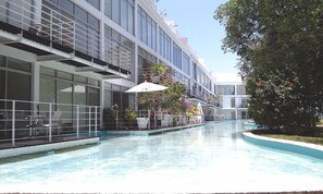 Alberca al aire libre 