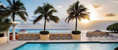 Außenpool, beheizter Pool