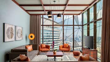 Royal Suite | Living area | LED TV