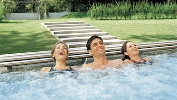 Indoor pool, outdoor pool