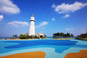 Pemandangan dari properti