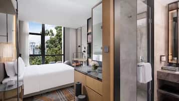 Quarto standard, 1 cama King, vista para a cidade | Vista do quarto