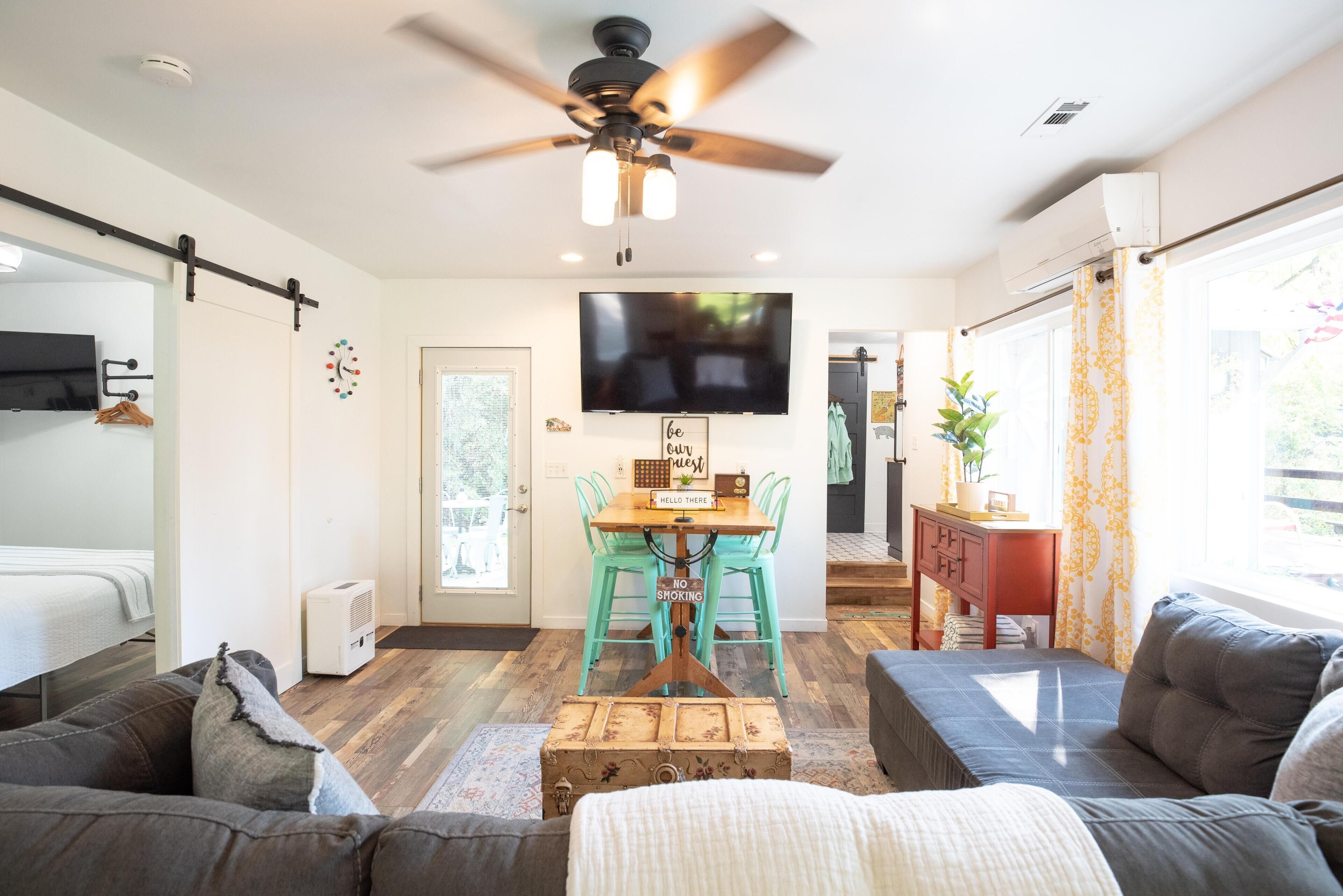 Tucked back in a quiet little nook