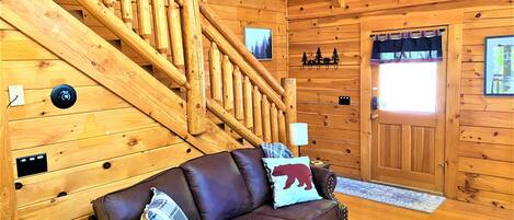 Smart TV, chimenea y servicios de streaming