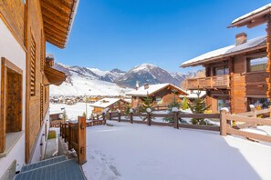 Vue sur la montagne