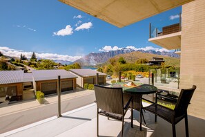 Deluxe appartement | Uitzicht vanaf balkon