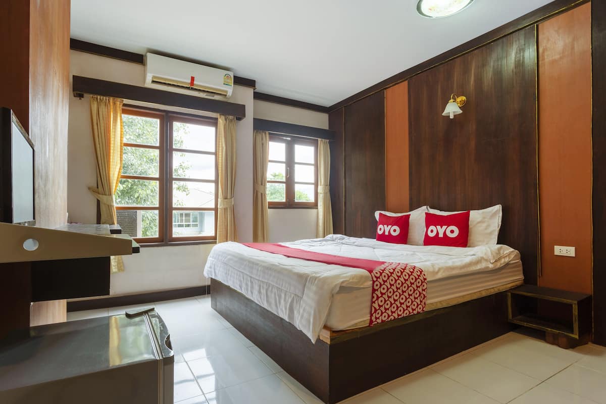 Chambre Standard double | Accès au Wi-Fi (inclus), literie fournie
