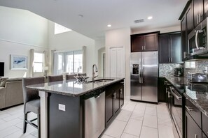Fridge, microwave, oven, stovetop - The Secret to Enjoying Your Luxury Villa Holiday on Champions Gate Resort, Orlando Villa 3618 (Orlando)