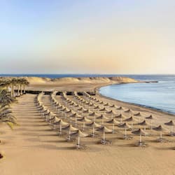Private beach