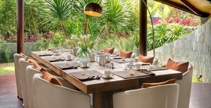 Outdoor dining
