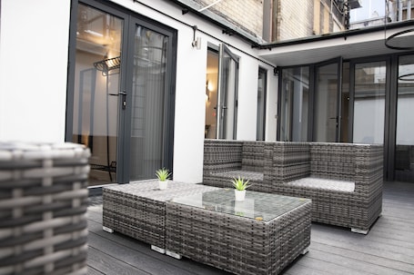 Superior-Apartment | Terrasse/Patio