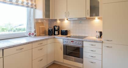 Helle Ferienwohnung direkt am Naturschutzgebiet