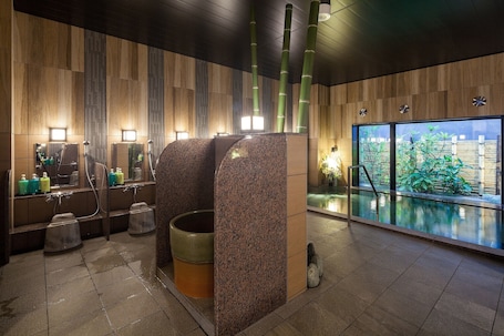 Public bath. Hotel Route Inn Mihara Ekimae