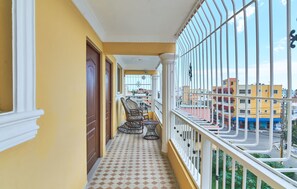 Apartamento, 1 habitación, balcón, vistas a la ciudad | Balcón