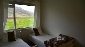 Íbúð | 1 svefnherbergi, sérhannaðar innréttingar, rúmföt
