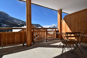 Outdoor dining - Appartement 01-01-07 Le domaine du Pâtre (Vaujany)