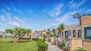 View from property - Golden Bay Apartments - Pool & Garden Retreat (Hersonissos)