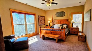 3 bedrooms, iron/ironing board, WiFi, bed sheets - Whisper Ridge (Transylvania County)