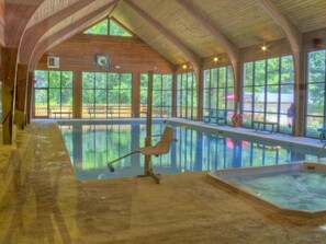 A heated pool - Whisper Ridge (Transylvania County)