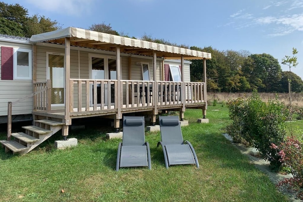 Mobil Home 6/8 pers any comfort - Normandy - Le Boujou de Litteau