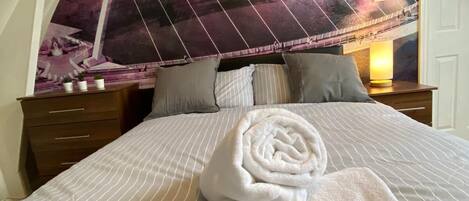 独立别墅 | 8 多间卧室、熨斗/熨衣板、免费 WiFi、床单