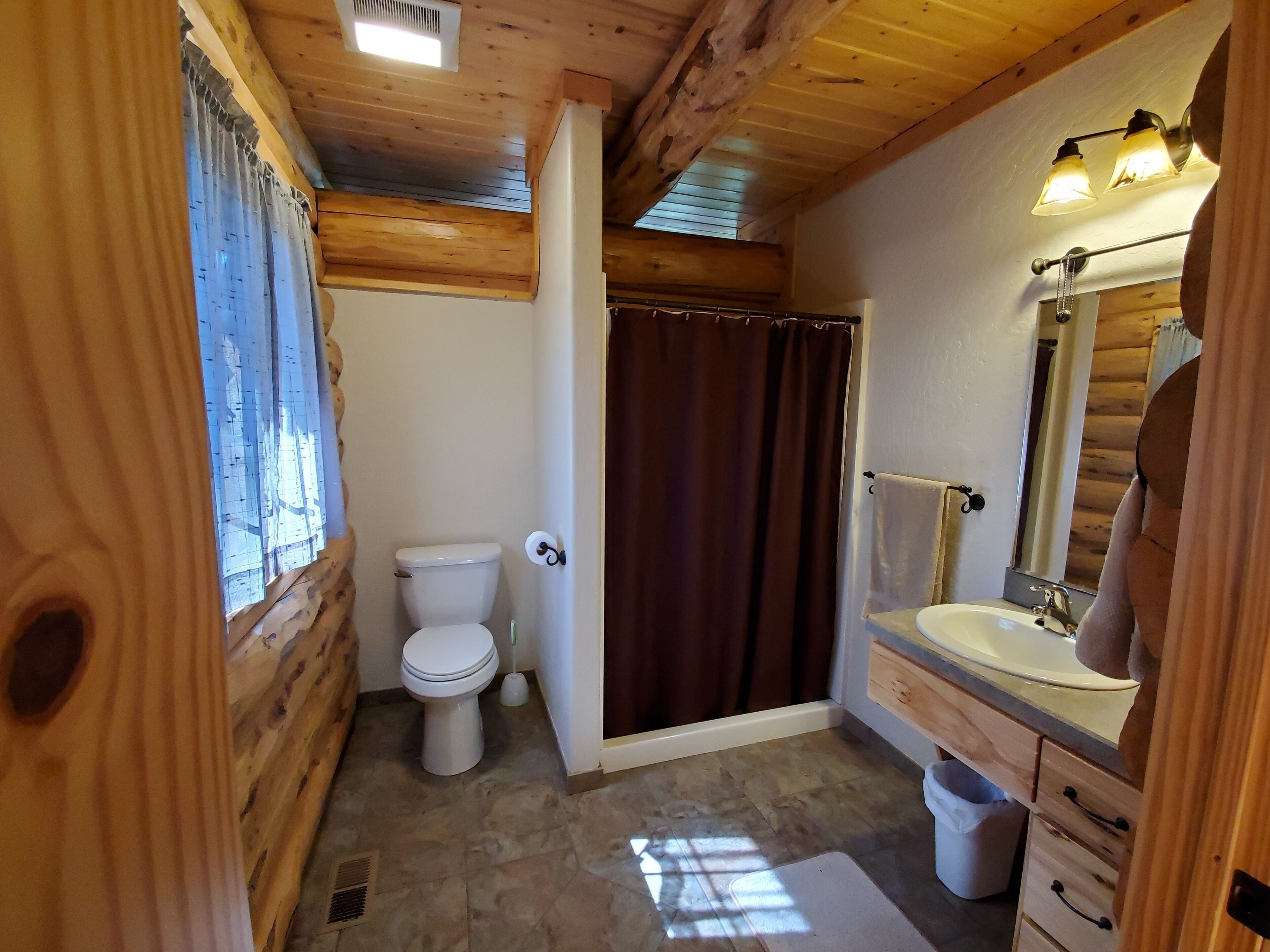 Beautiful log home along the St. Joe River in North Idaho