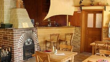 Daily buffet breakfast (EUR 6 per person)