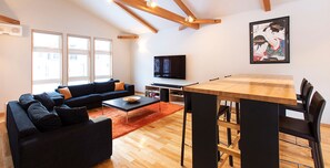 TV, stereo - Exclusive 2 Bedroom Vacation Home in Hirafu, Close to Ski Resort, Niseko Apartment 1016 (Niseko)