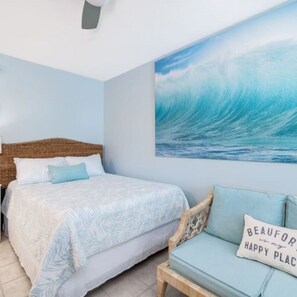 Iron/ironing board, WiFi, bed sheets