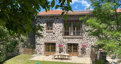 Farm cottage in Saint-Christophe-sur-Dolaison with terrace and private ensuite rooms