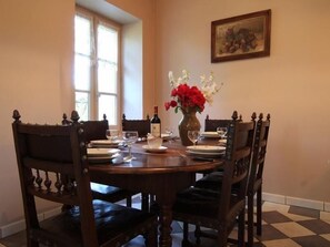 Dining - Charming XIXth Century House with Large Garden Near Brioude, Sleeps 6 (Bournoncle-Saint-Pierre)