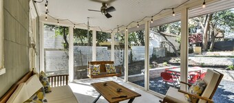 The Audrey @Atlantic Station: Fire Pit, Outdoor Dining, BBQ, Cornhole/Horseshoes