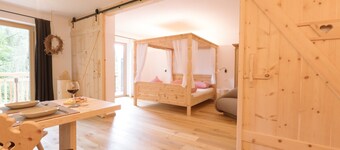 Casa vacanze "Wold Wieserhof" con vista sulle montagne, balcone e giardino in comune