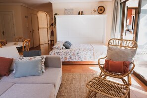 1 Schlafzimmer, Bügeleisen/Bügelbrett, kostenloses WLAN, Bettwäsche